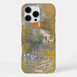 Custom Name Monet Landscape for Her iPhone 16 Pro Max Hülle