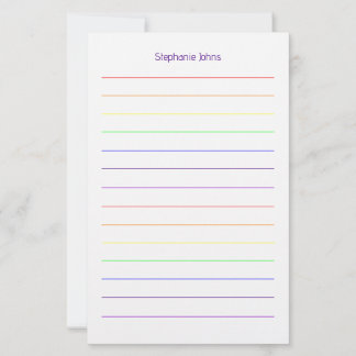 Custom Name Monogram Bridal Shower Wedding Briefpapier