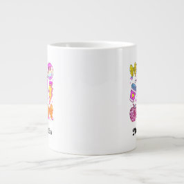Custom Name Mug, Custom Teacher Mug,Back to school Jumbo-Tasse