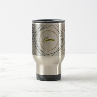 Custom Name or Initial Travel Mug – Personal Gift Reisebecher