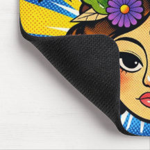 Custom name Pop art vibrant vintage for her