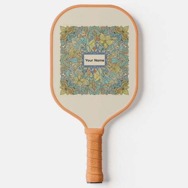 Custom Name Pro Carbon Fiber Pickleball Paddle (Vorderseite)