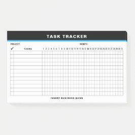 Custom Name Project Task Tracker Post-It Notes Post-it Klebezettel