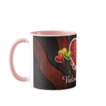 custom name valentines mugs