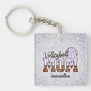 Custom Name Volleyball Mom   Mother's Day Schlüsselanhänger