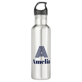 Custom Name Water Bottle Edelstahlflasche