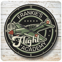 Custom NAME WWII Military Fighter War Plane Retro