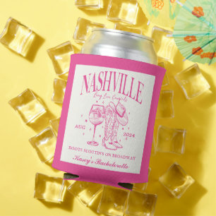 Custom Nashville Bachelorette Rodeo Cocktail Dosenkühler