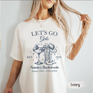 Custom Nashville Junggeselinnen-Abschied Let's Go T-Shirt