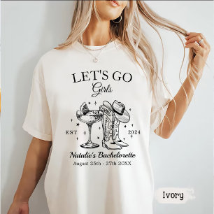 Custom Nashville Junggeselinnen-Abschied Let's Go  T-Shirt