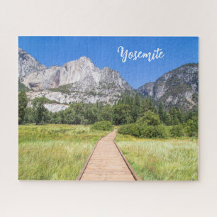 Custom Nature Green Meadow Yosemite Puzzle