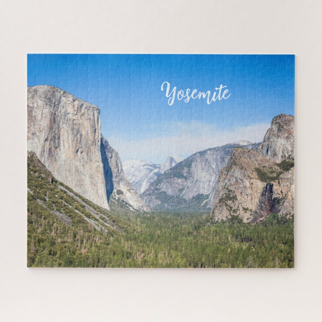 Custom Nature Green Valley Yosemite Puzzle (Horizontal)