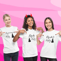 Custom Naughty Batchelorette Bride's Modern Script