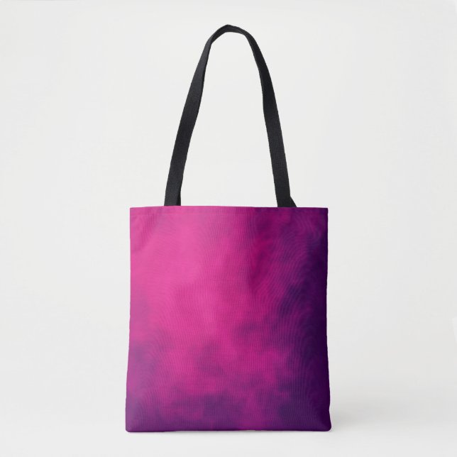 Custom Neon Pink Tote Bag (Vorderseite)