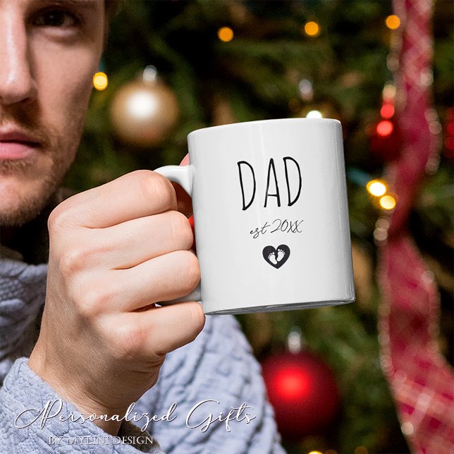 Custom New Dad Kaffeetasse (Von Creator hochgeladen)