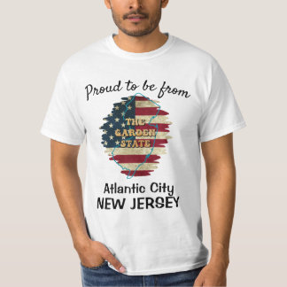 Custom New Jersey Staat T - Shirt