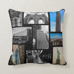 Custom New York City Foto Kissen