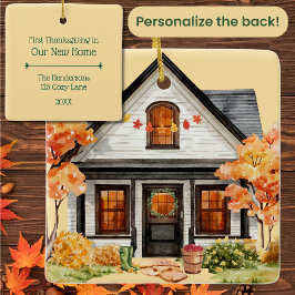 Custom New Zuhause Cosy Erntedank Ornament