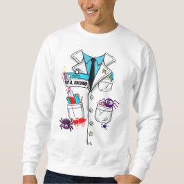Custom Niedlich Mad Scientists Halloween Labrador  Sweatshirt