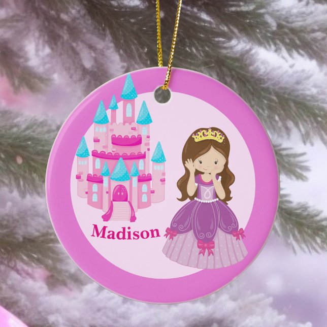 Custom Niedlich Princess Girl Keramik Ornament (Von Creator hochgeladen)