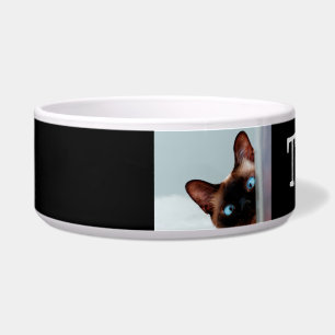 Custom Niedlich Siamese Cat Pet Bowl Napf
