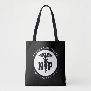 Custom NP Nurse Practitioner Abschluss Caduceus