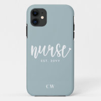 Custom Nurse Est Typografy Nurse RN Abschluss