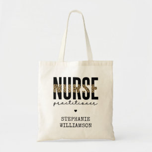 Custom Nurse Practitioner NP cheetah Abschluss Tragetasche