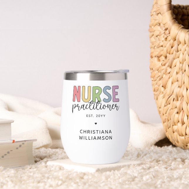 Custom Nurse Practitioner NP Nurse Abschluss (Wohnzimmer)