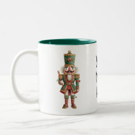 Custom Nutcracker Christmas  Zweifarbige Tasse