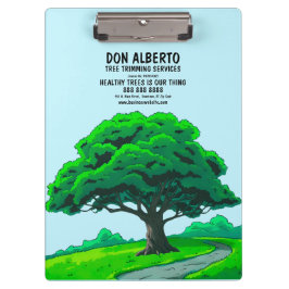 Custom Oak Tree | Tree Trimming Service Klemmbrett