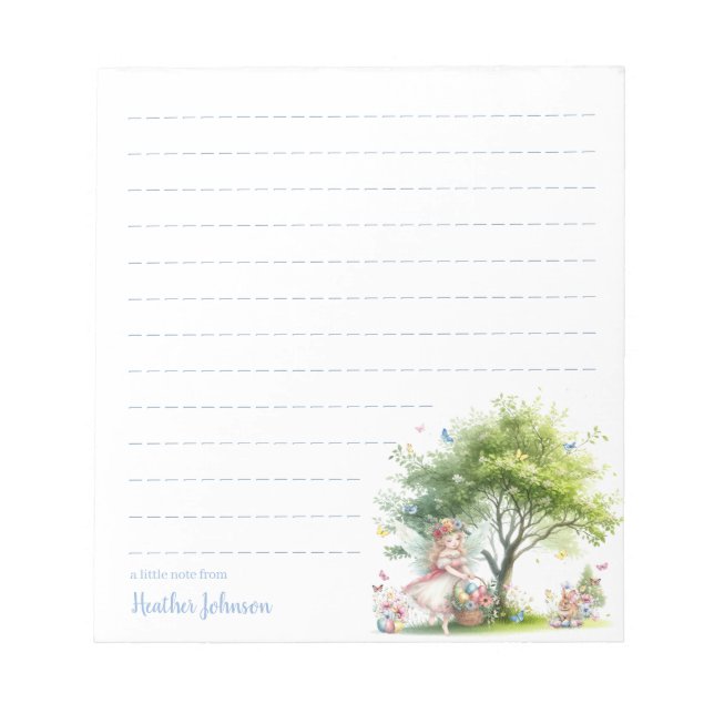 Custom Oaster Fairy Notizblock (Vorderseite)