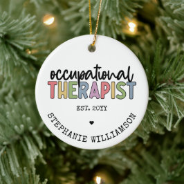Custom Occupational Therapist OT Geschenke Keramik Ornament