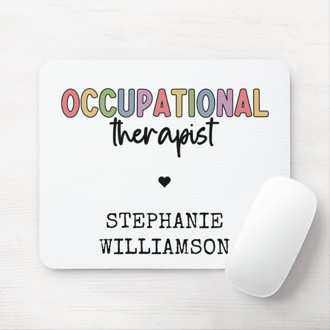 Custom Occupational Therapist OT Geschenke  Mousepad (Mit Mouse)