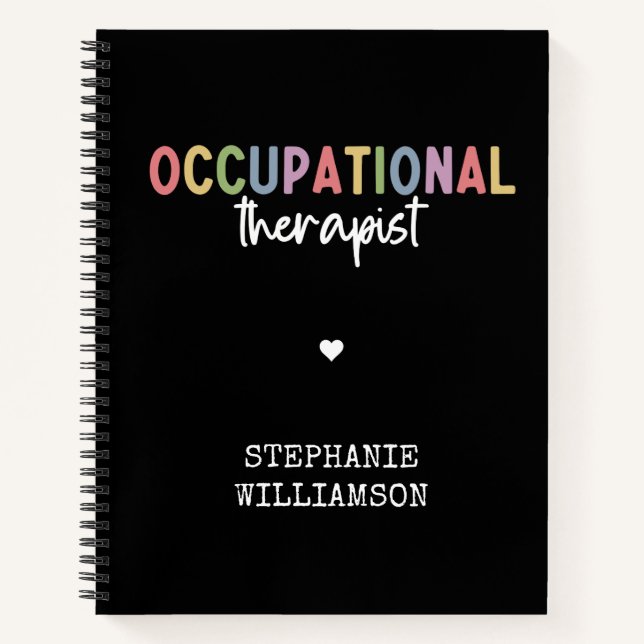 Custom Occupational Therapist OT Geschenke Notizbuch (Vorderseite)