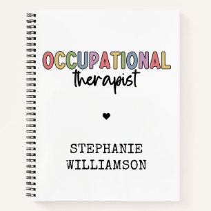 Custom Occupational Therapist OT Geschenke Notizbuch