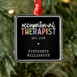 Custom Occupational Therapist OT Geschenke Ornament Aus Metall