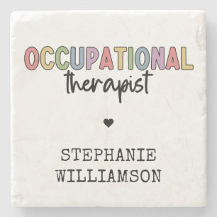 Custom Occupational Therapist OT Geschenke Steinuntersetzer