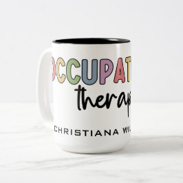 Custom Occupational Therapist OT Geschenke Zweifarbige Tasse