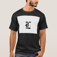 Custom Old English Schriftart Letter (z. B. L für