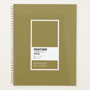 Custom Olive Green Notebook Personalisiertes Jou Planer