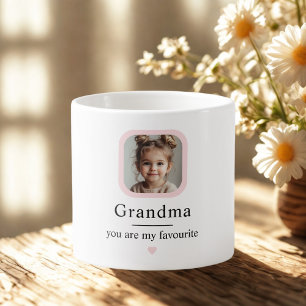 Custom Oma   "Du bist mein Lieblingsgeschenk Espressotasse