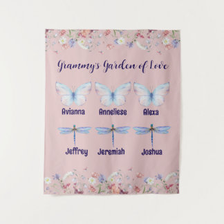 Custom Oma Garden of Liebe Gift Wandteppich