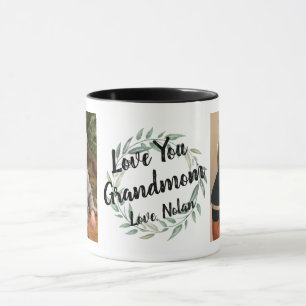 Custom Oma Opa Foto Tasse von Großkind