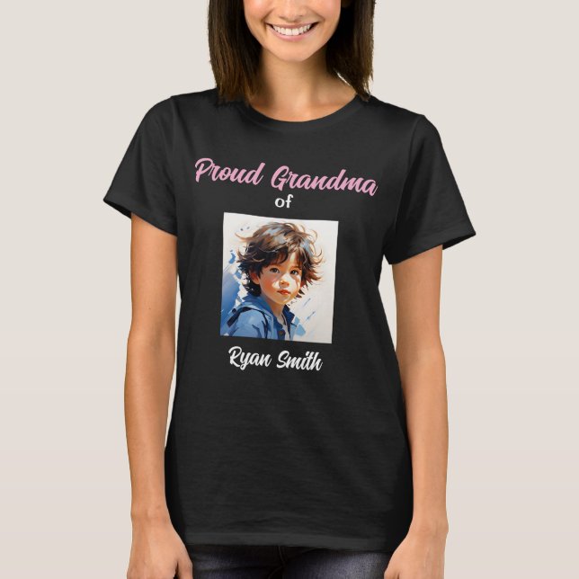 Custom Oma Shirt - Personalisiertes Geschenk für s (Vorderseite)