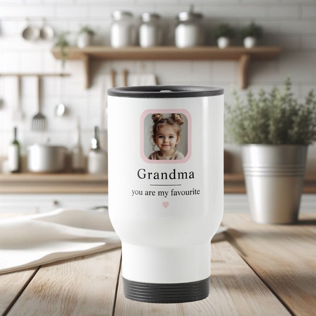 Custom Oma Travel Mug | "Du bist mein Liebling. Reisebecher (Von Creator hochgeladen)