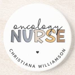 Custom Oncology Nurse Oncology RN Geschenke Getränkeuntersetzer