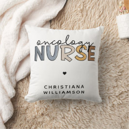 Custom Oncology Nurse Oncology RN Geschenke Kissen