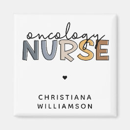Custom Oncology Nurse Oncology RN Geschenke Magnet