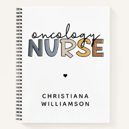 Custom Oncology Nurse Oncology RN Geschenke Notizbuch